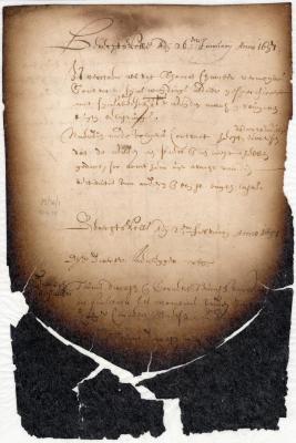 Court proceedings, 2 February Anno 1651