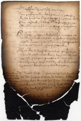 Court proceedings, 27 July Anno 1650