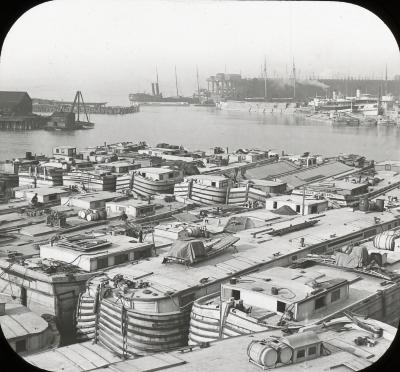 Erie Basin canal boats