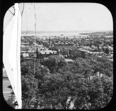 N.Y. Canandaiqua [sic] & Lake - Panorama.