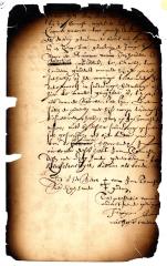 Memorandum of the Sale of a Mare with a Foal and a Stallion to Jan Thomasz Damen