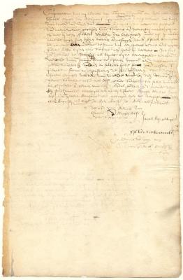 Power of attorney from Charles Morgan to Albert Willem van Sevenhoven to collect from the Zeeland chamber of the West India Company wages earned by him in Brazil