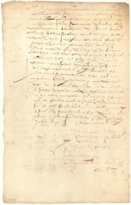 Deed from Pieter Loursensen to Hendrick Jansen of a house and lot on Manhattan Island