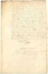 Power of attorney from Jan Labatie to Adriaen van der Donck to manage the affairs of Harmen Bogardus, deceased, growing out of his interest in the yacht La Garce