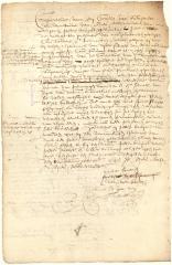 Power of attorney from Pieter Broensen to Hendrick van Dyck to demand certain moneys from the administrators of the estate of Seger Teunissen
