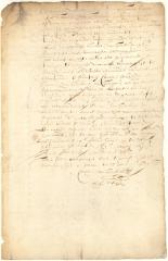 Indenture of Annetje Patricks, step-daughter of Tobias Feaks, as a servant-girl to Cornelis van Tienhoven