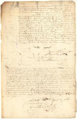 Power of attorney from Sybolt Claessen to Reyer Stoffelsen to receive money due to him by the West India Company