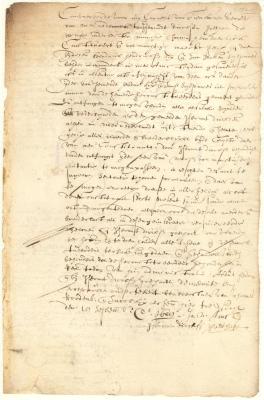 Power of attorney from Isbrant Dircksen Goethart to Hendrick Hendricksen Kip and Jan Jansen Schepmoes to collect debts outstanding in New Netherland