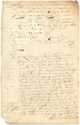 Power from Tieleman Willekens to Adriaen van der Donck, to appear as his attorney before the court of the director and council and defend a suit brought by the fiscal