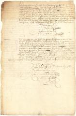 Bond of Burger Jorissen for the repayment of money advanced by Willem Turck to Jan Jansen from Piersel