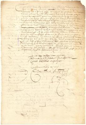 Power of attorney from Harmen Hendricksen to Gillis Verbrugge to receive from the West India Company money earned by him in New Netherland