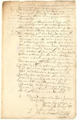 Power of attorney from Gillis Jansen Pompoen to [           ] to receive money due him from the West India Company