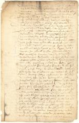 Deposition of Egbert van Borsum as to derogatory remarks made by Cornelis Melyn about Director Stuyvesant