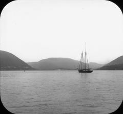 N.Y. Hudson River. The Highlands, Lower Entrance