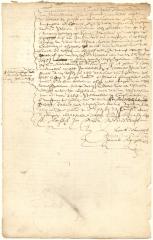 Deed from Isaack de Forest to Willem Beeckman of a house and lot on Manhattan Island