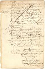 Bond of the joint owners of the privateer La Garce for the settlement of all claims arising from the capture of the bark De Hoop