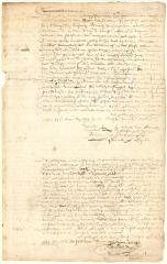 Power of attorney from Adriaen Vincent to Margariet Troezee to collect his pay as cadet earned in the service of the WIC in New Netherland