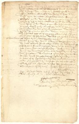 Power of attorney from Pieter Hansen to Erick Jansen to collect money earned by him in the service of the West India Company on the island of Curaçao