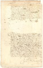 Affidavit of Nicholas Hart that John Trogmorton received some hats from Willem de Key's wife
