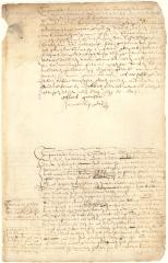 Lease from Dirck Holgersen to Jochem Calder of a piece of land on Long Island