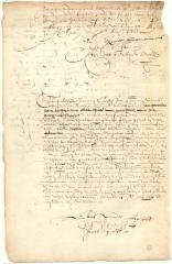 Deed from Lucas van der Liphorst to Thomas Hall of a piece of land on Manhattan Island