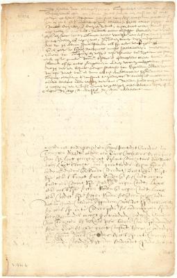 Deed from Cornelis van Tienhoven to Dirck Volckertsen of a lot in the Smith's valley, on Manhattan Island