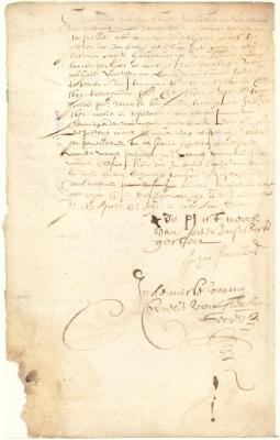 Contract of sale from John Forbes to Pieter Jansen of a tract of land on the East River formerly occupied by Claes Carstensen, David Andriessen and George Baxter