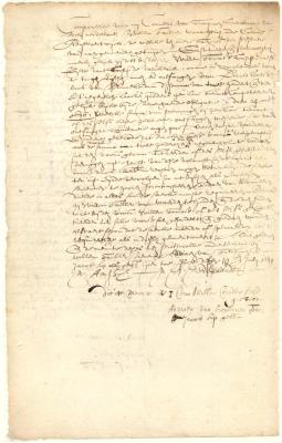 Power of attorney from Willem Teller to Willem Thomasses to collect money from Dirck Claessen Boot