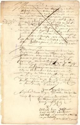 Bond of the joint owners of the privateer La Garce for the settlement of all claims arising from the capture of the bark De Hoop