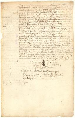 Deed from Jacob Jacobsen Roy to Abraham Isaacksen Planck of a house and garden on Manhattan Island