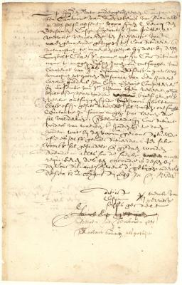 Power of attorney from Cosyn Gerritsen to Sibout Claessen to collect a legacy from Susanna Elefersen, deceased
