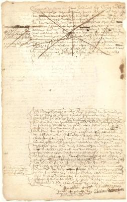 Declaration of Annetje Ruys and Lyntje Kuyter that Arnoldus van Hardenbergh gave Gysbert Abrahamsen money to pay his board
