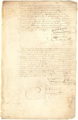 Power of attorney from Barent Jansen to Aernout Willeborsen to collect wages earned by him as cook on the ship Jonge Prins van Denemarcken, with bond of said Willeborsen to pay the money on demand at Flushing or elsewhere