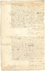 Deed from Sibout Claessen to Joost Teunissen of a house and lot on Manhattan Island