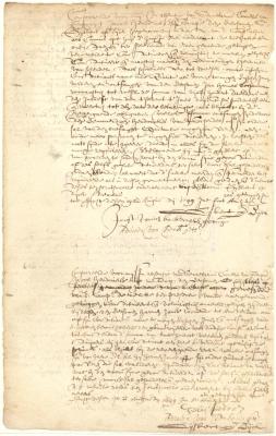 Power of attorney from Gillis Pietersen to Harmen Jansen to collect pay earned in the service of the WIC on the ship De Prinses