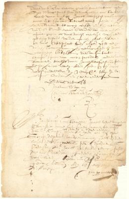 Power of attorney from Surgeon Jan Pauw to surgeon Jacob Varrevanger to collect money earned on that ship