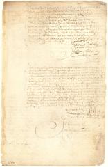 Power of attorney from Barent Jansen to Aernout Willeborsen to collect wages earned by him as cook on the ship Jonge Prins van Denemarcken, with bond of said Willeborsen to pay the money on demand at Flushing or elsewhere