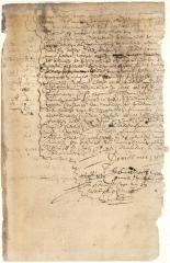 Power of attorney from Daniel Michielsen to David Provoost to appear for him in a suit with Cornelis Melyn