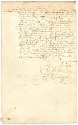 Power of attorney from Isaac Jansen to Jan Jansen to collect his pay earned as surgeon in the service of the West India Company on the yacht Fenyn