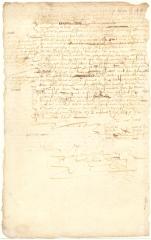 Contract between Thomas Hall and Gerrit Jansen from Oldenborch for the sale of the Mallesmits Berch in exchange for the latter's farm on Manhattan Island