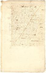Contract of sale from Cornelis Teunissen to Teunis Kraey of a house and lot on Manhattan Island