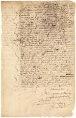 Power of attorney from Hendrick Egbertsen to Dirck Lambertsen Santlooper to settle the estate of his deceased wife at Haerlem