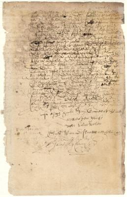 Bond of Jan Cornelissen Smith to the heirs of Jan Dircksen, deceased