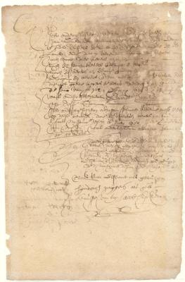 Note of David Davidsen to Jan Snediker