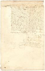 Power of attorney from Isaac Jansen to Jan Jansen to collect his pay earned as surgeon in the service of the West India Company on the yacht Fenyn