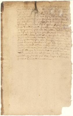 Deed from the executors of the will of Jan Jansen Damen to Jan Vigne of a lot on Manhattan Island