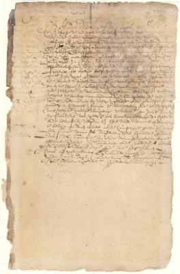 Deed from the directors of the West India Company to Petrus Stuyvesant of the Company's bouwery in New Netherland