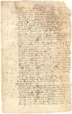 Lease from Brant van Slichtenhorst to Jan Dircksen van Bremen of land at Katskill