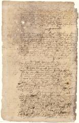 Bonds of Jacob Hendricksen Kip, Pieter Anthony, Benjamin van de Water, and Allard Anthony as security for certain goods shipped in the Bonte Koe
