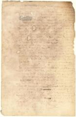 Contract of sale from Cornelis Groesens to Joseph and Resolved Waldron of a house and lot in New Amsterdam